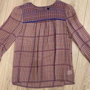 Madewell silk blouse